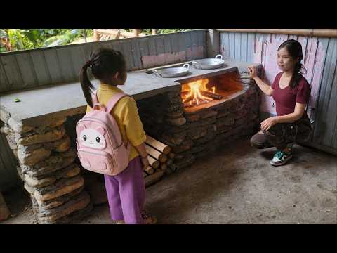 A single mother rebuilds her life with her daughter – happiness. Her daughter's first days at school