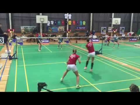 Magdalena Lajdova, Denisa Sikalova - Anett Karsai, Reka Madarasz 13-21 21-17 21-12