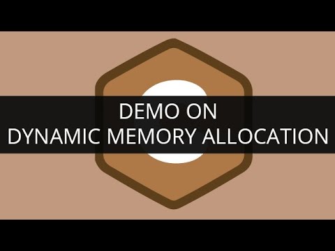 Demo on Dynamic Memory Allocation | C Programming | Edureka