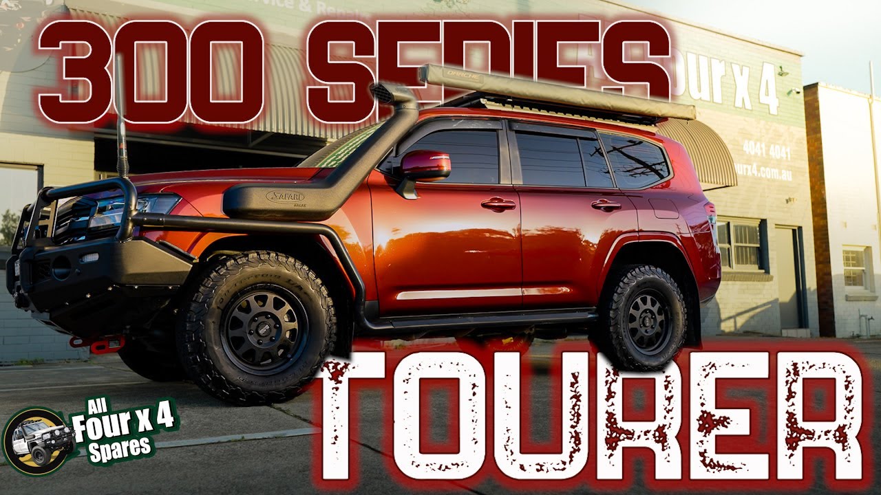 Fully kitted 300 Series LandCruiser tourer built at All Four x 4