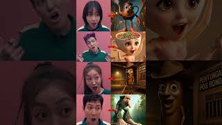 Download lagu SQUID GAME & TATATA SAHUR SINGING 'Dramatic Expression' #squidgame2 #squidgame #shorts mp3