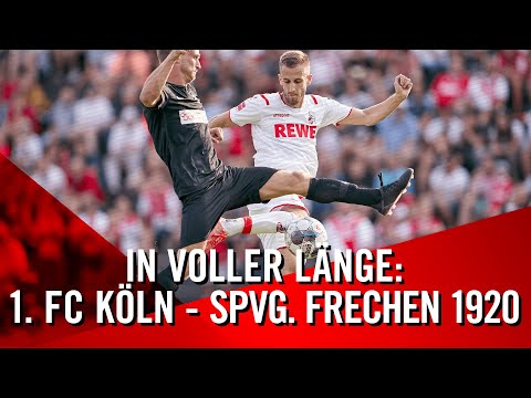 In VOLLER LÄNGE: SpVg Frechen 20 - 1. FC Köln