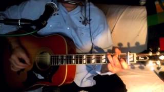 Amarillo By Morning ~ Chris Ledoux ~ Acoustic Cover w/ Epiphone Dove Pro &amp; Bluesharp