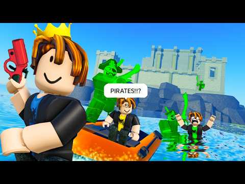 ROBLOX We FINALLY Found the One Piece in 100 days At Sea 🌊