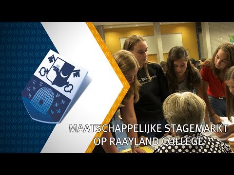 Stagemarkt op Raayland College - 24 augustus 2018 - Peel en Maas TV Venray
