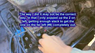 Replace Fuel Injector in older Dodge Van