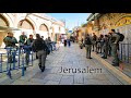 Jerusalem: Old City Quarters' True Holiday Conditions.