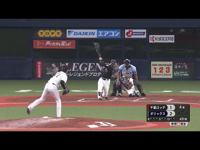 【4回表】5階席最上段!! Mマーティンの同点ソロホームラン!! 2020/8/28 B-M