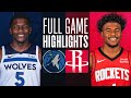 TIMBERWOLVES at ROCKETS | FULL GAME HIGHLIGHTS | January 5, 202