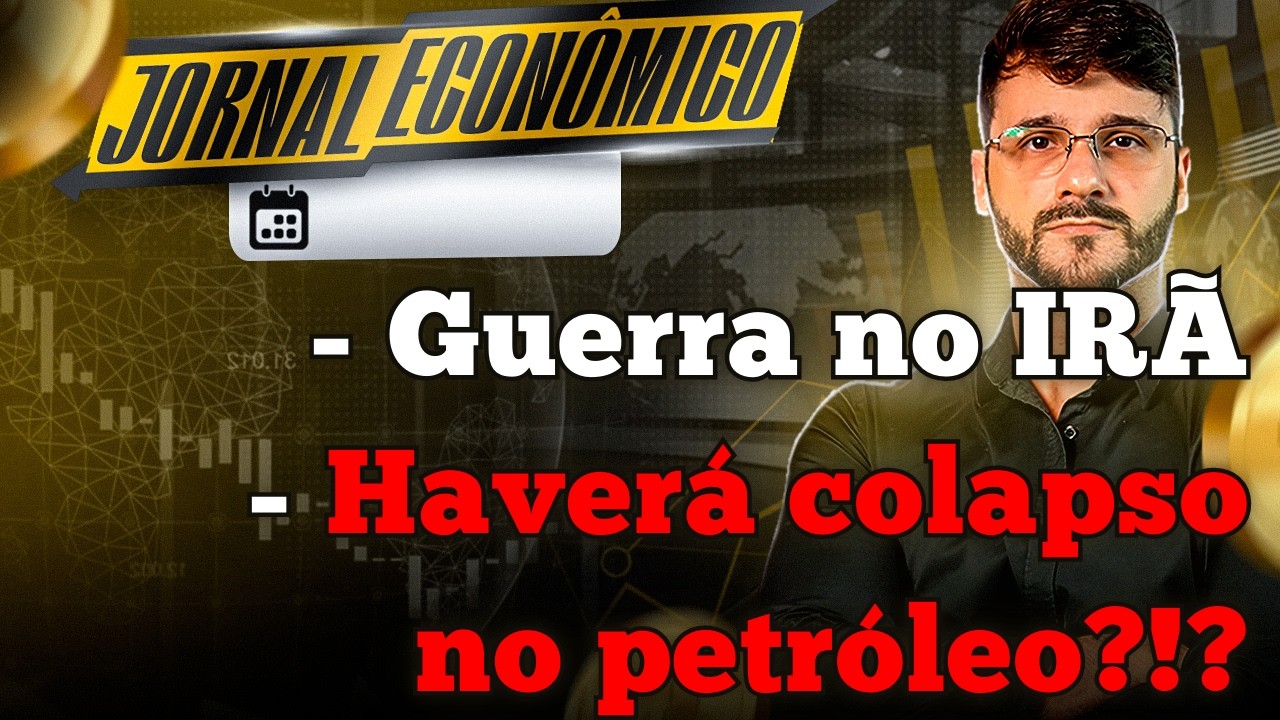 🕕💲JORNAL ECONÔMICO - Laranjão bombardeia o Irã. Haverá colapso no Petróleo e na nossa bolsa??