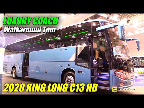 2020 King Long C13 HD Coach Walkaround - Exterior Interior Tour