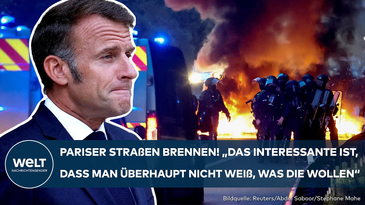 RANDALE IN FRANKREICH: "Alles blockieren!" Franzosen gehen auf die Barrikaden! Regierung rüstet sich