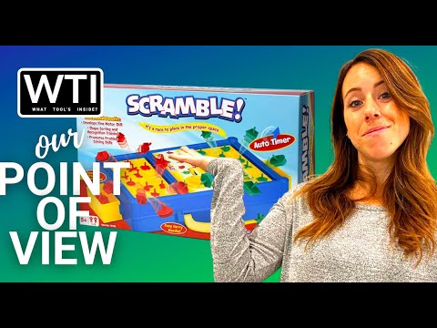 Scramble Shape Matching Board Game - WTI product video review