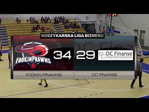 FookinPrawns vs DC Finanse - VI kolejka - Poznań - Koszykarska Liga Biznesu