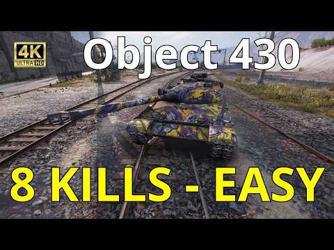 World of Tanks 2025 - Object 430 - ACE TANKER - 8 Frags - 7.5K Damage (WoT)