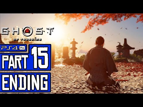 GHOST OF TSUSHIMA ENDING Walkthrough Part 15 (PS4 Pro) No Commentary @ 1440p ✔