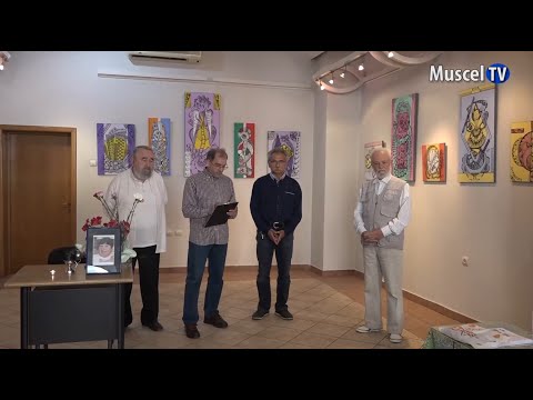 Jurnal MUSCEL TV 24.05.2022 Galeria Arta – expoziție Tudor Meiloiu și Gheorghe Olteanu
