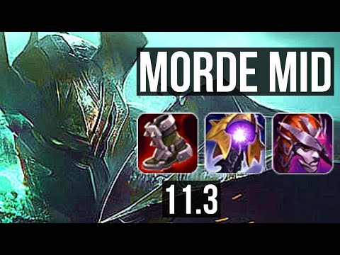 MORDEKAISER vs ZED (MID) | 7/3/15, 500+ games | NA Master | v11.3