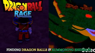 Roblox Finding Dragon Balls &amp; Summoning Shenron | Dragon Ball Rage