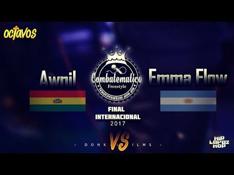 EMMA FLOW (Arg.) vs AWNIL (Bol.) | Octavos | Combatemática Final Internacional 2017