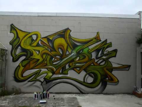 DEOW DSC grafitti free style at Jon & Rumi's IVC