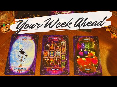 Your Detailed Week Ahead 👻🧡 pick a card 🔮 weekly reading 