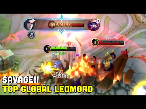 Savage! Top Global Leomord - Avory | MLBB