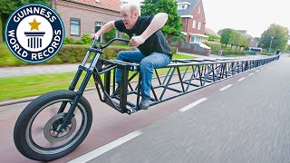 Longest bicycle - Guinness World Records