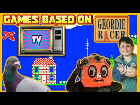 Geordie Racer ⚫️ ⚪️ | BBC Micro | 🕹️ Games Based On TV Shows 📺