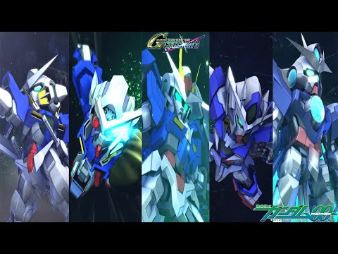 [SD Gundam Generation Cross Rays] Exia,00, & Qan[T] Variant [PC]