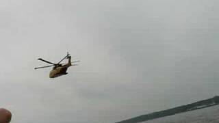 preview picture of video 'Canadian Forces CH-149 Cormorant over Quebec City'