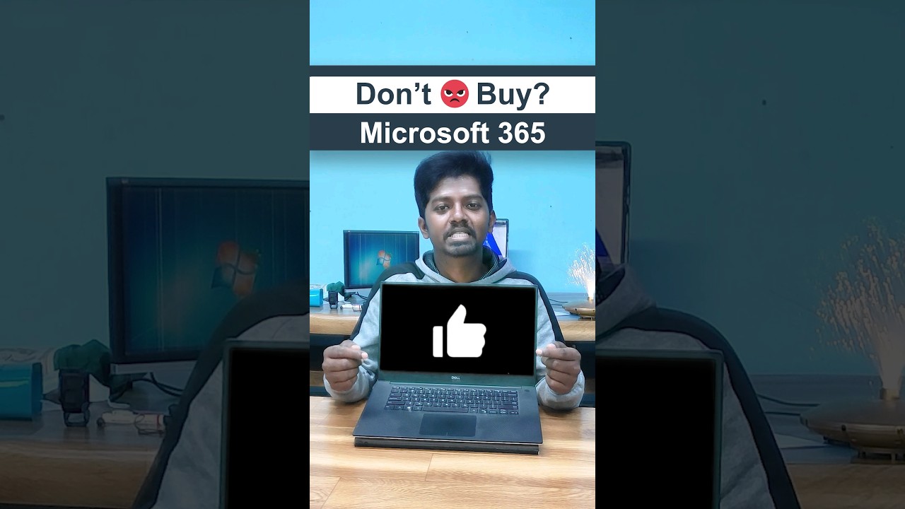 Don't buy Microsoft 365? தமிழில் 😡 💻 #shorts #tamil