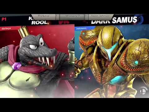 Salty Smash Flakes 14 - Darkeye (Chrom, K Rool) vs Jason Johnson (Dark Samus) Winners R2