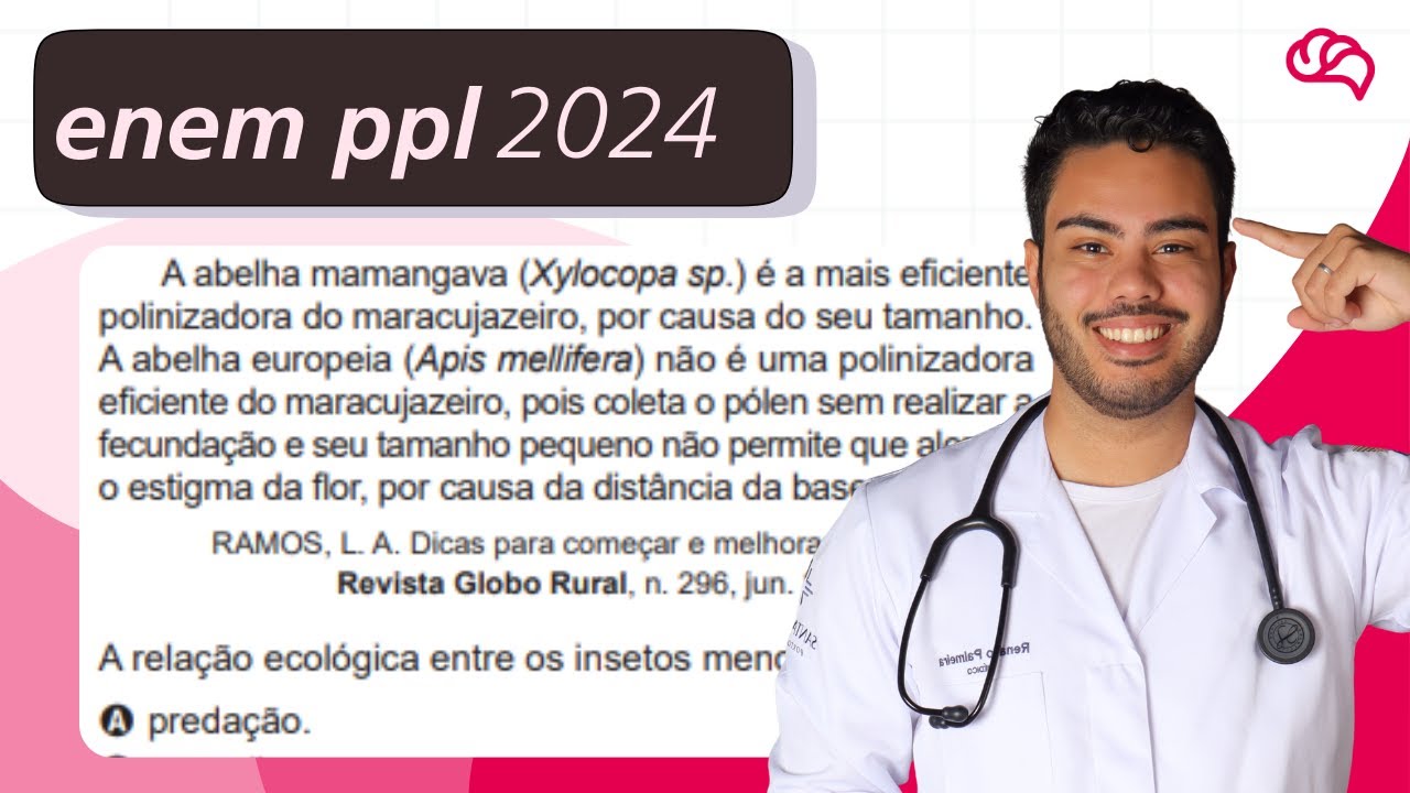 Resolução em Vídeo — Questão 99 ENEM 2024 PPL