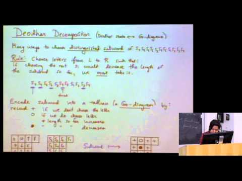 Lauren Williams: Network parameterizations for the Grassmannian