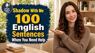 100 Real English Sentences | Handle Travel & Doctor Visits | Shadowing English Speaking Practice