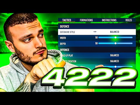 4222 is META 😍 EAFC26 Best Custom Tactics and Formation ✅🔥