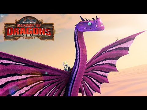 GIANT FLYING SNAKE! School of Dragons: Dragons 101 - The Slitherwing