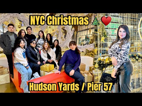 Ghar Pe Dawat ♥️ | Ambiente navideño 🎄 | Vista de Nueva York desde la azotea del Muelle 57 ♥️ | V...