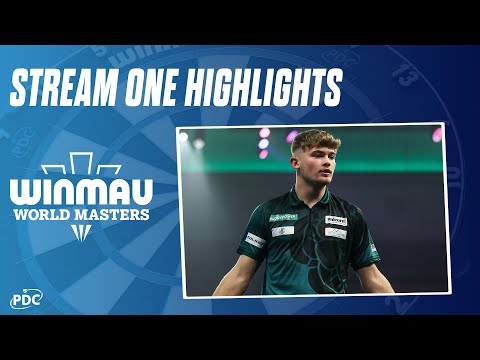 A WORLD MASTERS DEBUT 👀 | Stream One Highlights | 2026 Winmau World Masters Preliminary Rounds
