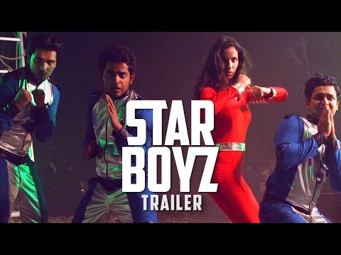 Thumbnail of the video: 3 South Indian Boys in Space - STAR BOYZ TRAILER - Sci-Fi Comedy ENGLISH Web Series #LaughterGames
