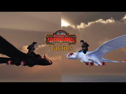 Dragon Tactics Combat Toothless & Light Fury Thawfest adventure