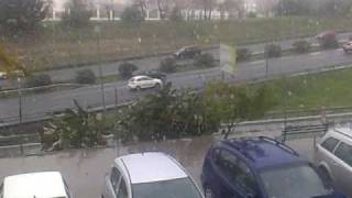 Nevando en Castilleja de la Cuesta  60 años después