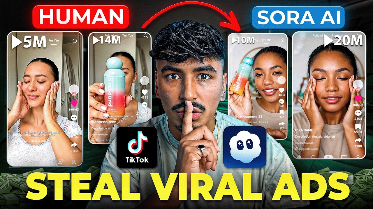 Create Realistic AI UGC Ads from Viral Videos with Sora 2... (Topview's NEW UGC AI Agent)
