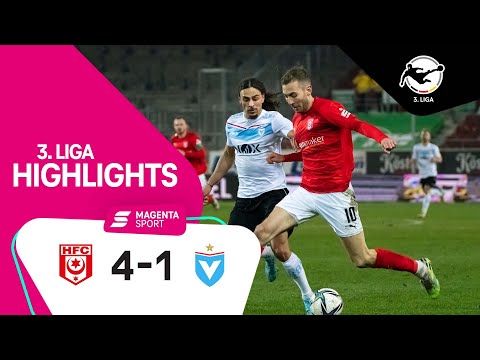 Hallescher FC - FC Viktoria 1889 Berlin | Highlights 3. Liga 21/22