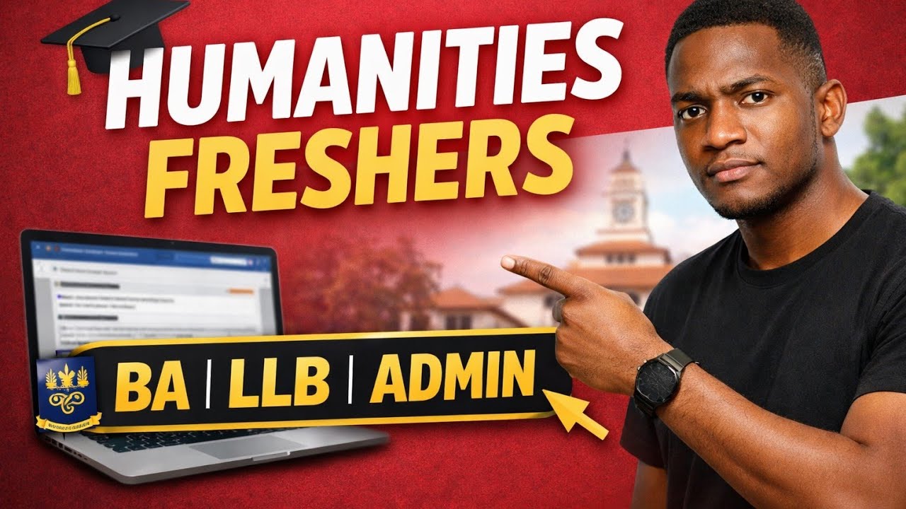 How to Register Courses: College of Humanities Freshers (UG 2025 Guide)