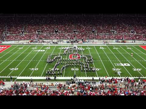 Ohio State Marching Band Wizard Of Oz Halftime 9 27 2014 OSU vs UC TBDBITL