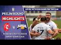 HIGHLIGHTS London Broncos V Barrow Raiders PRELIM ROUND 1895 CUP