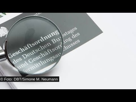 Bundestag beschließt Neufassung seiner Geschäftsordnung