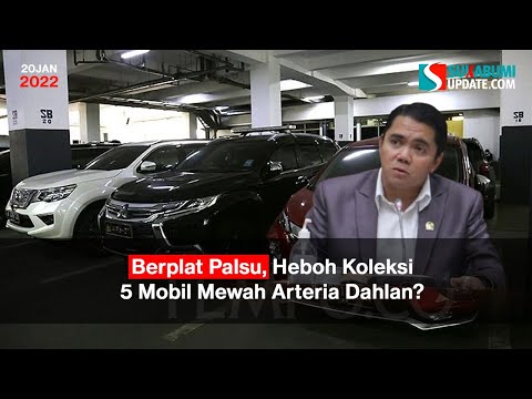 Berplat Palsu, Heboh Koleksi 5 Mobil Mewah Arteria Dahlan?